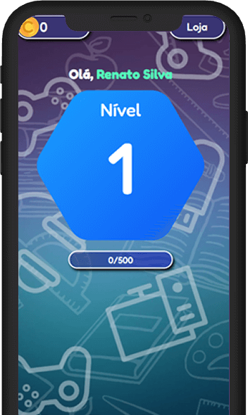 Celular com App